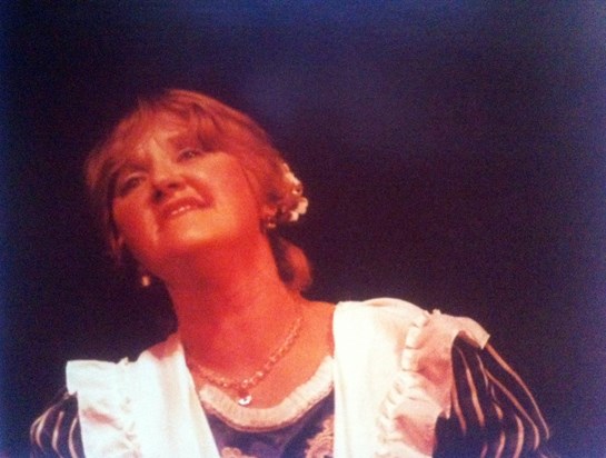 Diane Performing in Gilbert & Sullivan