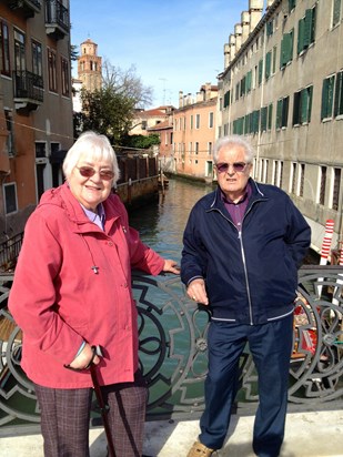 Mum & Dad in Venice 2013