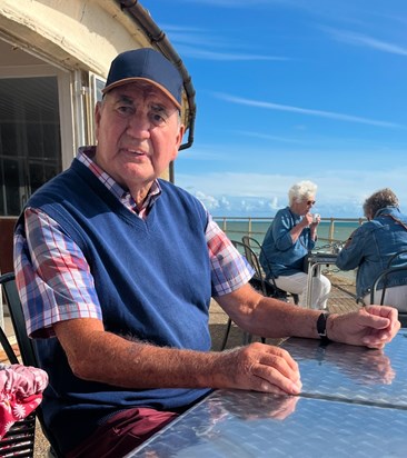 Coffee on the pier