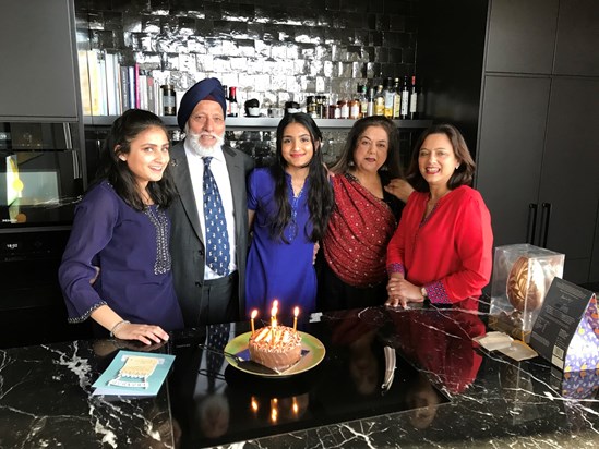 Celebrating Mohindar’s birthday 2019