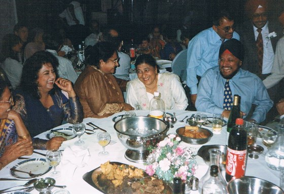 Remembering Simran Aunty as the life and soul of every party - Pic from late 1980's / early 1990's
