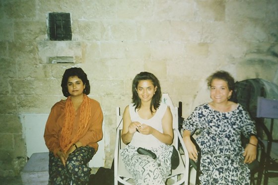 Simi, Sam and me in Jerusalem 1990/1