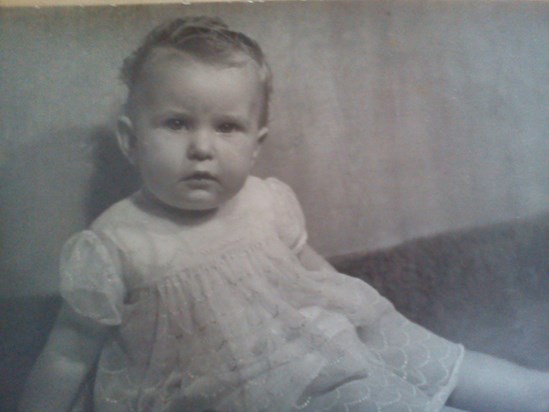 margaret as a baby