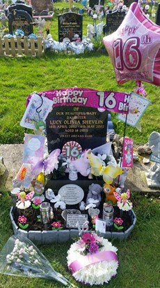 Lucy's 16th Birthday in Heaven