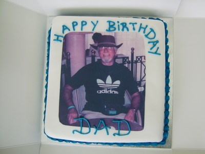 Dad's birthday cake