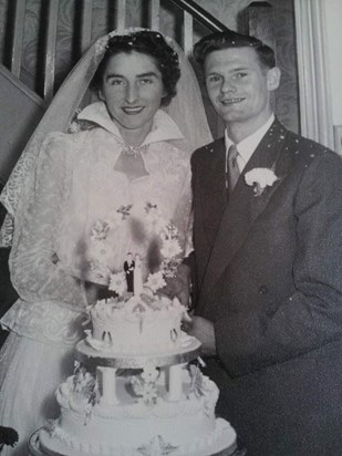 Wedding day 1953 