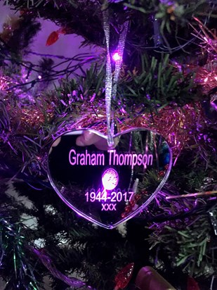 Pride of place on your tree xx