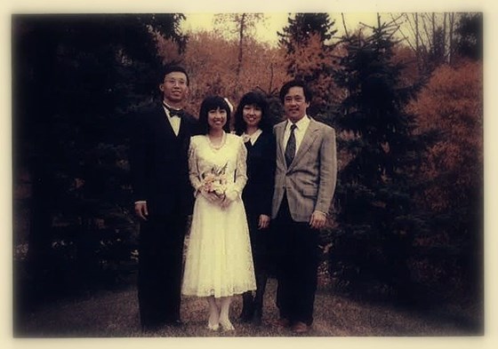 Wedding in Edmonton (9/30/1991)