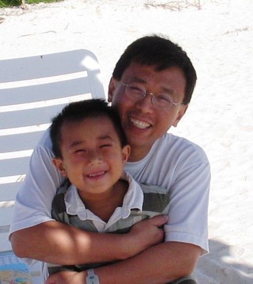 Shuang and Kevin, Bahamas 2004