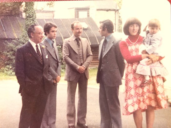 Andrews christening 1977