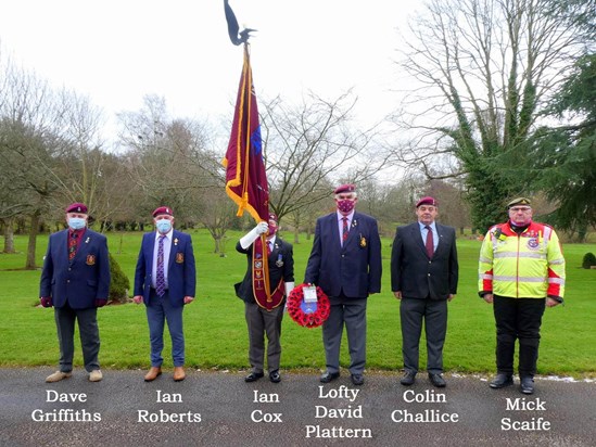 Guard of Honour and Standard Bearer