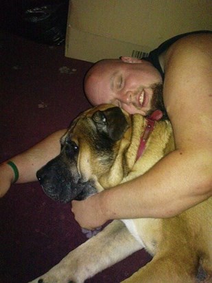 me and my damm dog