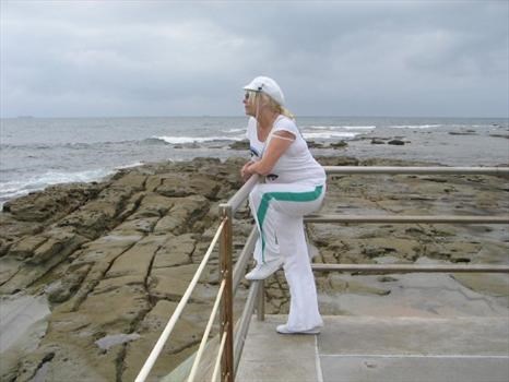 Looking out to sea, what were you thinking about Mum?