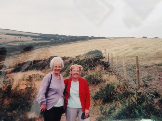 Mum and friend Brenda