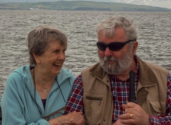 With the hills of Arran behind us