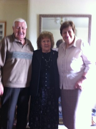Cathy with Peter and Barbara