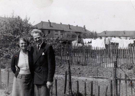 dad and Nanny   1954