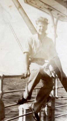 Dad in the merchant navy