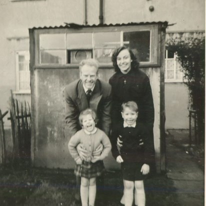 Dad Mum Jane Me   Nannie's 1959