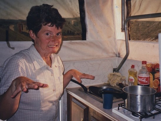 Dirty campervan, Iceland 2004