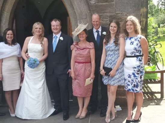 Ralph and Adele's wedding, Dore,  July 2015