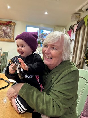 Mary and her Granddaughter Meadow