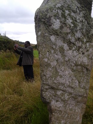 Bina Peretu photographer Silecroft standing stones , Cumbria Aug 2015