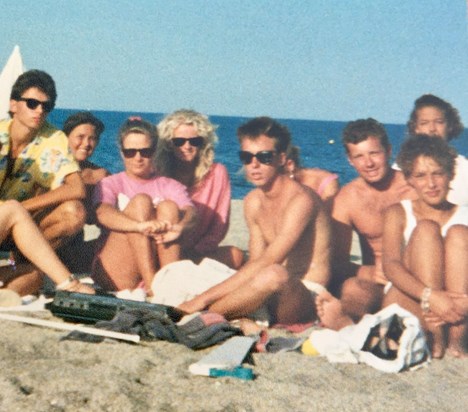 summer in the south of france, 1986.