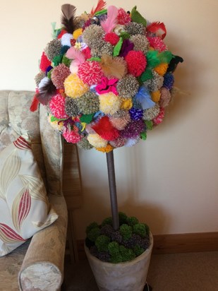 Val’s beautiful ‘hug’ tree!