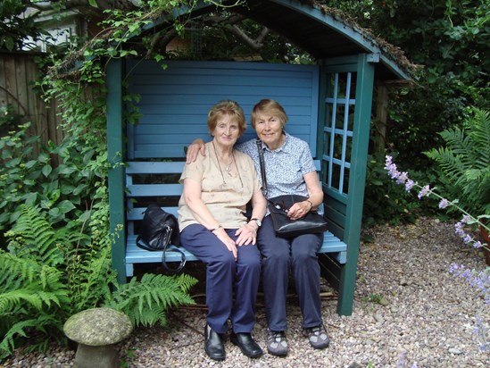 Neighbours for 62 years; Pam and Mary on holiday in Cornwall 2016