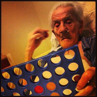 Grandad loved his Connect four