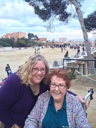 When the Church-Smith-Shaws visited Barcelona 2016