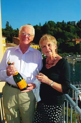 Golden Wedding Anniversary, Lake Como, Italy