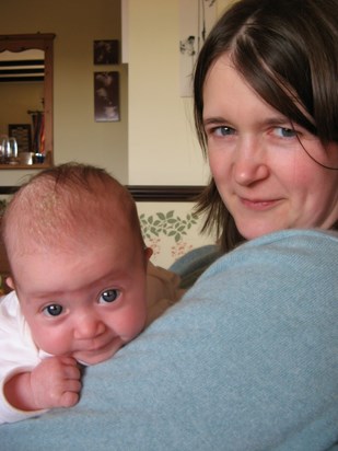 Laura with Abigail 2008