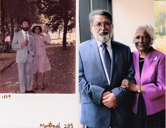 Two weddings 36 years apart!