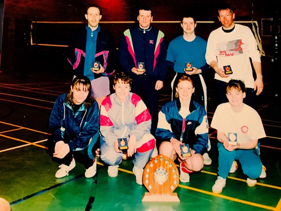Lothian and Borders Police Volleyball Champions 1992