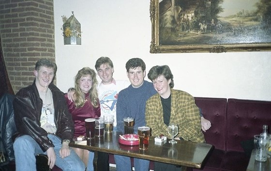 Rob and Jane with friends