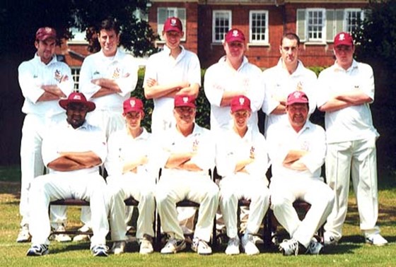 Brentwood Cricket Club 4th X1 Team Photo 2000