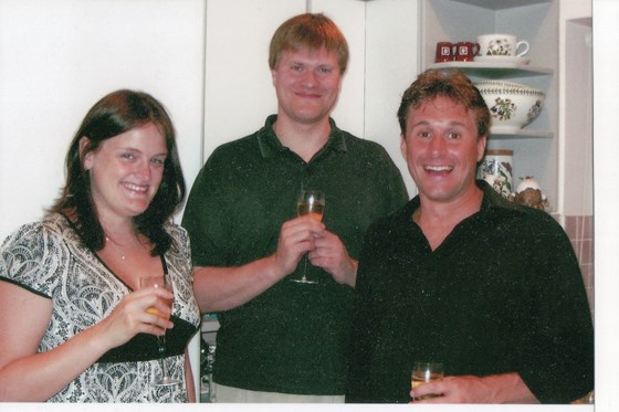 Philip with brother Robert & his wife Debbie