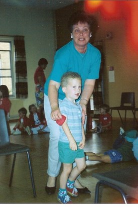 sports day with Auntie Sandy