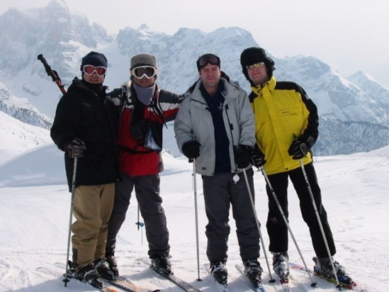 Will Always remember the Epic ski trips with Piers in Italy in 2004