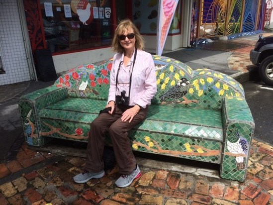 Anne in New Zealand: can we get a garden seat like this?