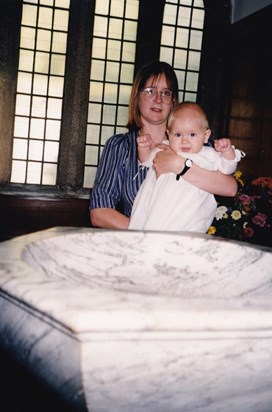 Anna's Baptism, Falmouth, September 1995