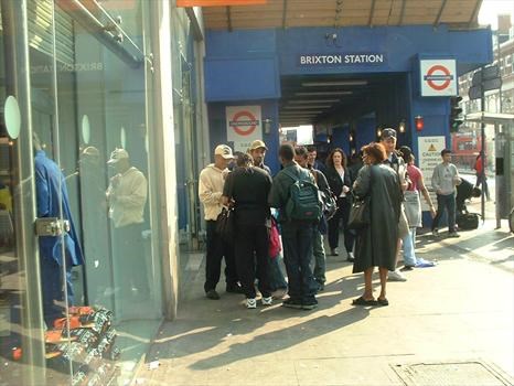 At Brixton Station 2003