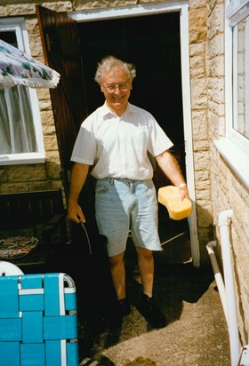 Surprised on his 65th birthday whilst washing the car - Churchdown (1997)