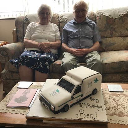 The Dunn's birthday cake celebrating the Pony Express era - Churchdown (2022)