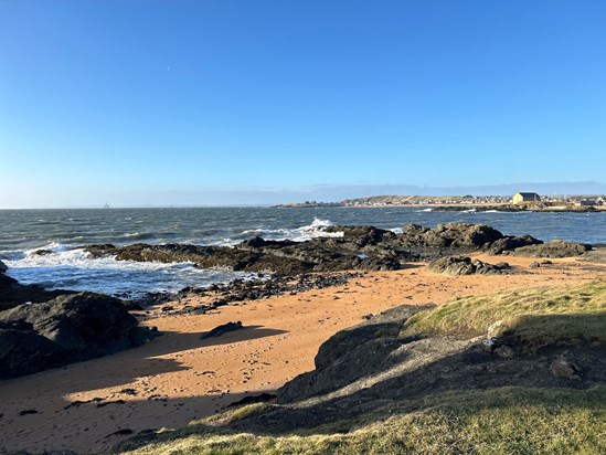 View from Callum’s bench. 24th November 2024