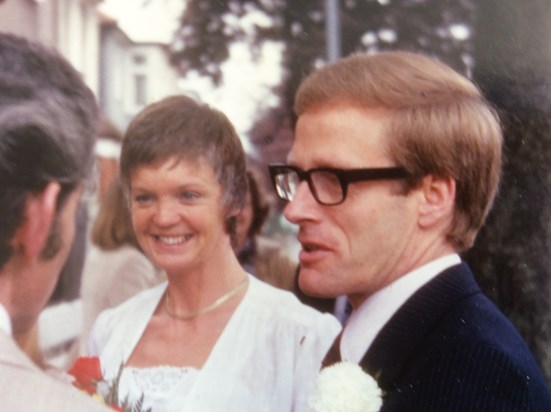 Wedding day 24 May 1980