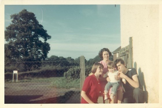 Eileen & Bruno, with Mary Flinter in Ireland 