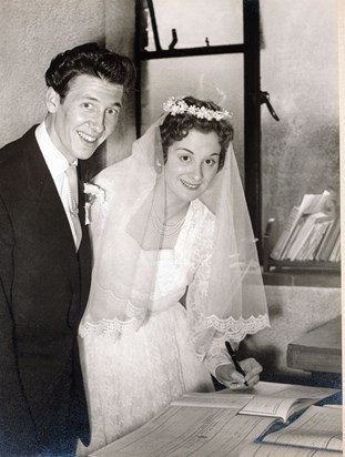 Mum & Dad on their wedding day...